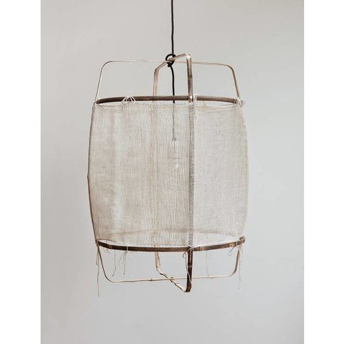 Ay Illuminate Bamboo and cashmere ceiling lamp - 48.5cm Ø - Z11 white - Ay iIluminate