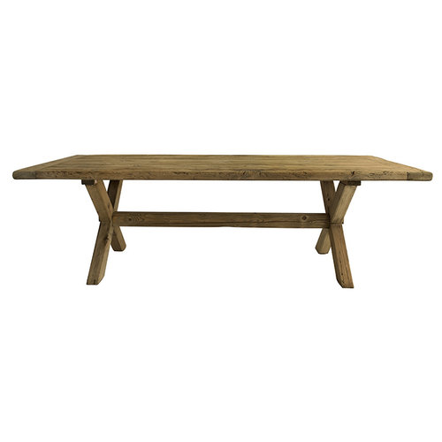 Snowdrops Copenhagen Mesa de Comedor madera cruda - 240x100cm - Pieza única