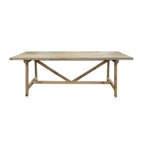 Mesa de Comedor madera cruda recyclada - 220x85xH76cm - Pieza única