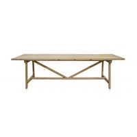 Mesa de Comedor madera cruda recyclada - 270x90xH76cm - Pieza única