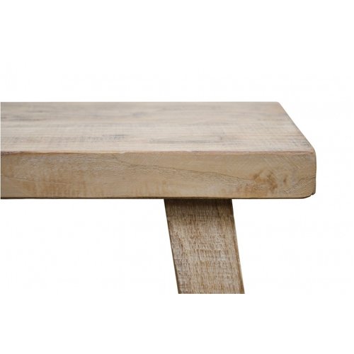 Pieza única Taburete de Madera de olmo - 40x32xh56cm - natural - pieza única