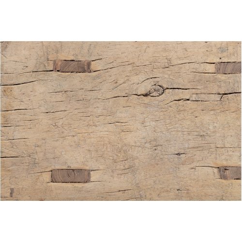 Pieza única Taburete 'Silla inglesa' de Madera de olmo - 40x22xh50cm - natural - pieza única