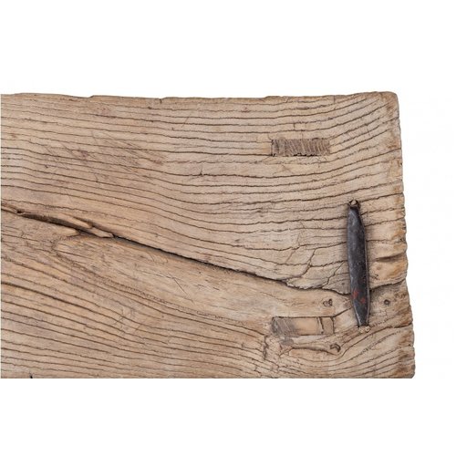 Pieza única Taburete 'Silla inglesa' de Madera de olmo - 40x22xh50cm - natural - pieza única