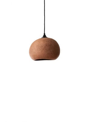 Ay Illuminate Terracotta Lamp - Recycled Cardboard S - 27x21x17cm