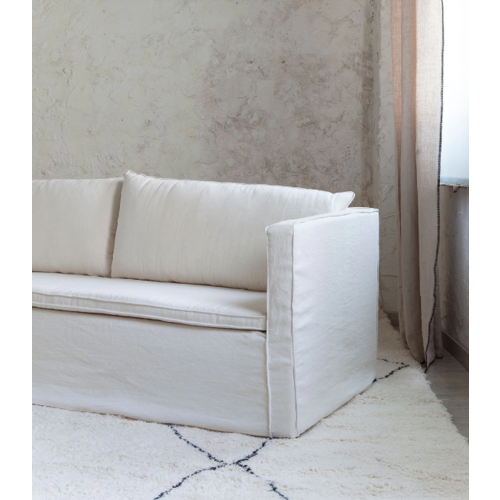 Organic Design Kos sofa with removable covers 200X94XH44/75cm