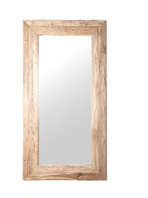 Dareels Natural recycled teak mirror.