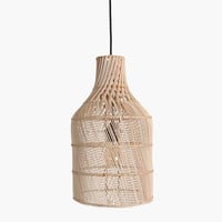 Maze Lamp Bottle Natural Small