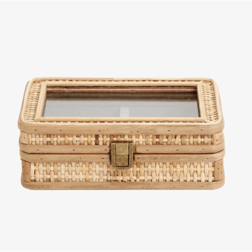 Nordal Rattan jewelry box