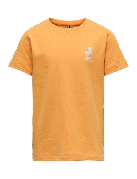ONLY ONLY shirt boys PALM TEE oranje