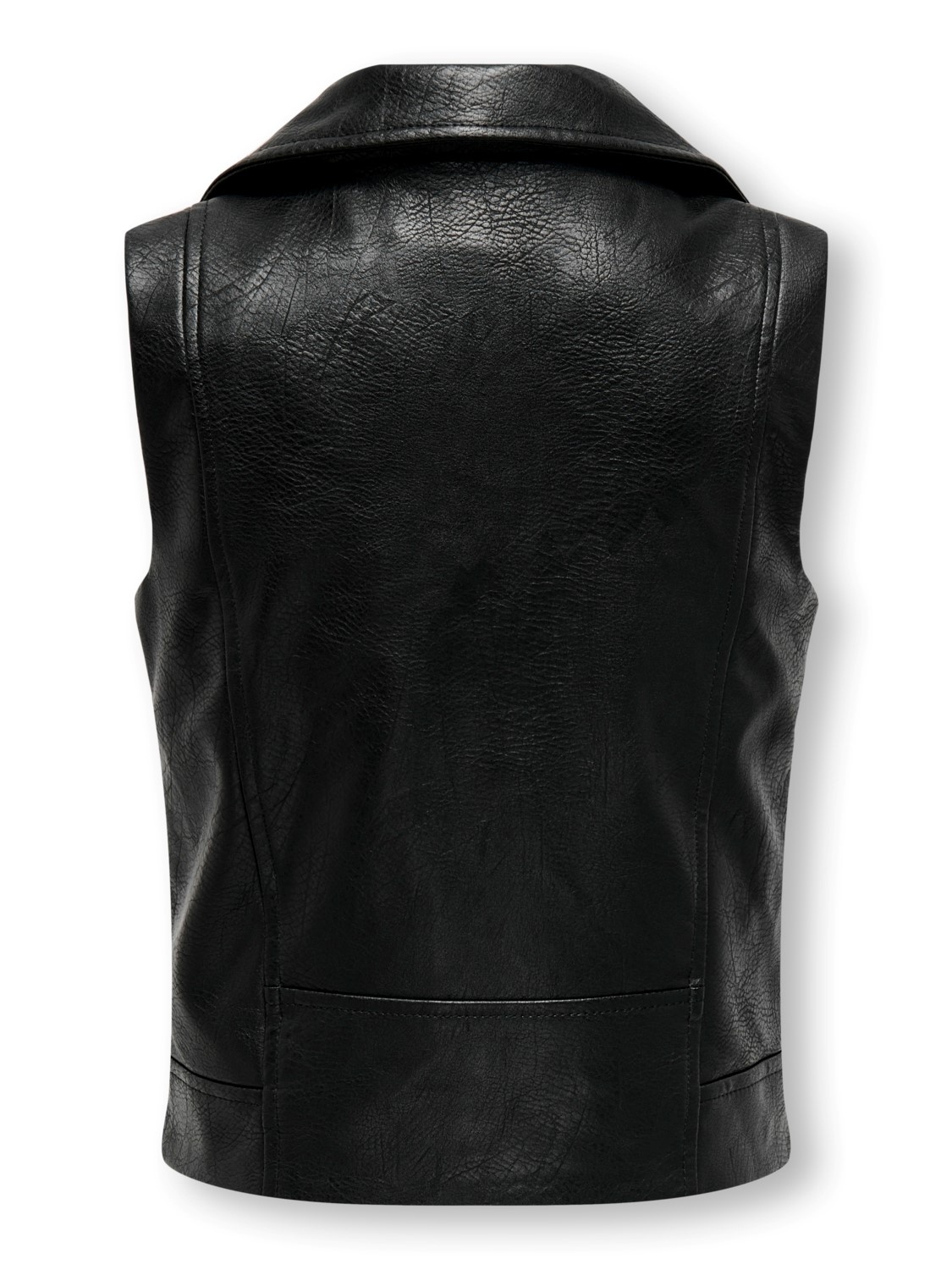ONLY Gilet ONLY vera faux leather black