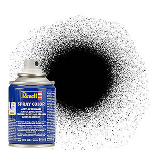 Revell Spray Color 302 schwarz - seidenmatt