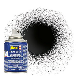 Revell Spray Color 07 schwarz - glänzend