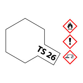 TAMIYA TAMIYA - TS-26 Weiss glänzend 100ml