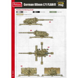 Amusing Hobby 8,8cm FlaK41 - 1:35