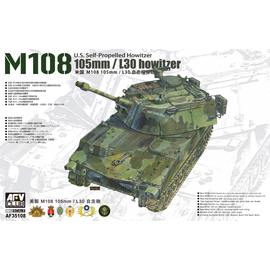 AFV-Club AFV-Club - M108 105mm/L30 Howitzer - 1:35