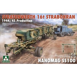 TAKOM TAKOM - Hanomag SS100 w/ Stratenwerth 16t Strabokran 1944/45 - 1:35