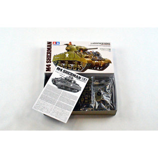 TAMIYA M4 US Medium Tank "Sherman" early production - 1:35