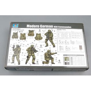 Trumpeter Modern German KSK Commandos - 1:35