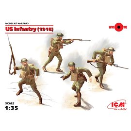 ICM ICM - WWI US Infantry (1918) - 1:35