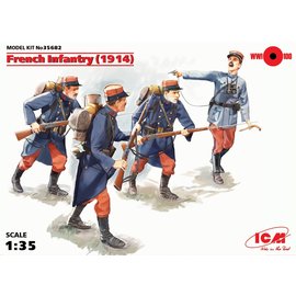 ICM ICM - WWI French Infantry (1914) - 1:35