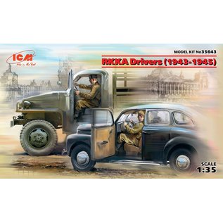 ICM WWII Russian RKKA Drivers (1943 - 1945) - 1:35