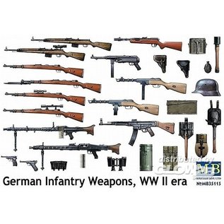 Master Box German Infantry weapons, WWII - 1:35