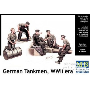 Master Box German Tankmen, WWII era - 1:35