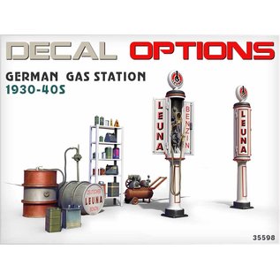 MiniArt Deutsche Tankstelle der 1930er und 1940er Jahre - 1:35