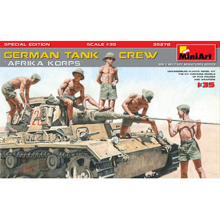 MiniArt Deutsche Panzerbesatzung “Afrika Korps” Special Edition - 1:35