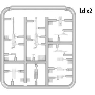 MiniArt U.S. Maschinengewehr Set - 1:35
