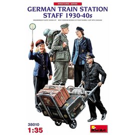 MiniArt MiniArt - Deutsches Bahnhofspersonal - 1930-40iger - 1:35