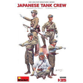 MiniArt MiniArt - Japanische Panzerbesatzung WWII - 1:35