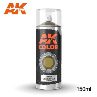 AK Interactive Spray Olive Drab Color