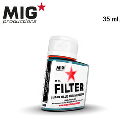 MIG MIG - Filter clear blue for metallics