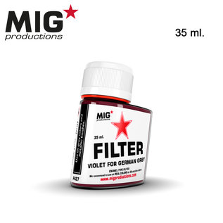 MIG Filter violet for german grey