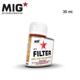 MIG MIG - Filter grey for yellow sand