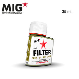 MIG Filter grey for light green