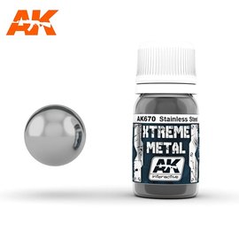 AK Interactive AK Interactive - Xtreme Metal - Stainless steel