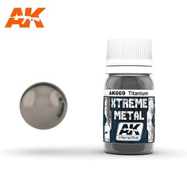 AK Interactive AK Interactive - Xtreme Metal - Titanium