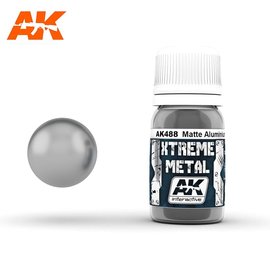 AK Interactive AK Interactive - Xtreme Metal - Matte Aluminium