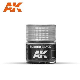 AK Interactive Real Colors - RC022 Rubber Black