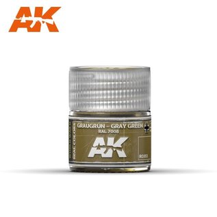 AK Interactive Real Colors - RC053 Graugrün-Gray Green RAL 7008