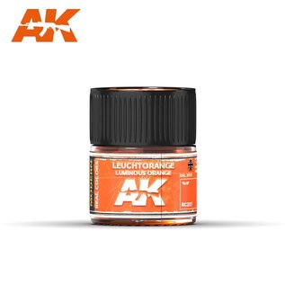 AK Interactive Real Colors Air - RC207 Leuchtorange-Luminous Orange RAL 2005
