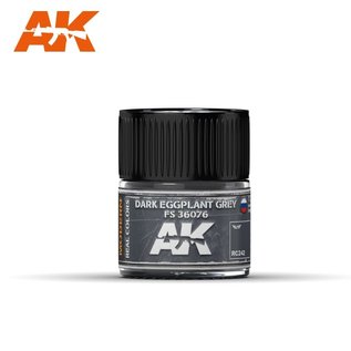 AK Interactive Real Colors Air - RC242 Dark Eggplant Grey FS 36076
