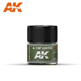 AK Interactive AK Interactive Real Colors Air - RC312 A-19F Grass Green