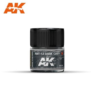 AK Interactive Real Colors Air - RC318 AMT-12 Dark Grey