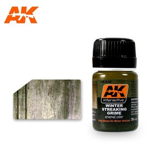 AK Interactive AK014 STREAKING GRIME FOR WINTER VEHICLES