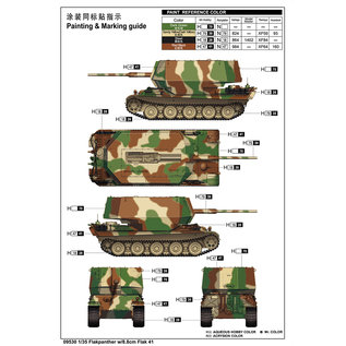 Trumpeter Flakpanther w/8.8cm Flak 41  - 1:35