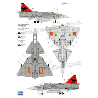 Special Hobby JA-37 Viggen Fighter  - 1:72