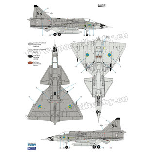 Special Hobby JA-37 Viggen Fighter  - 1:72